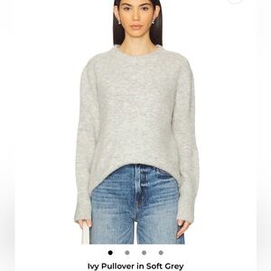 Pistola Soft Gray Crew Neck Sweater
